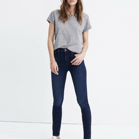🆕 MADEWELL 10" High Rise Skinny Jeans F4684 Size 26 (2) - Picture 2 of 12